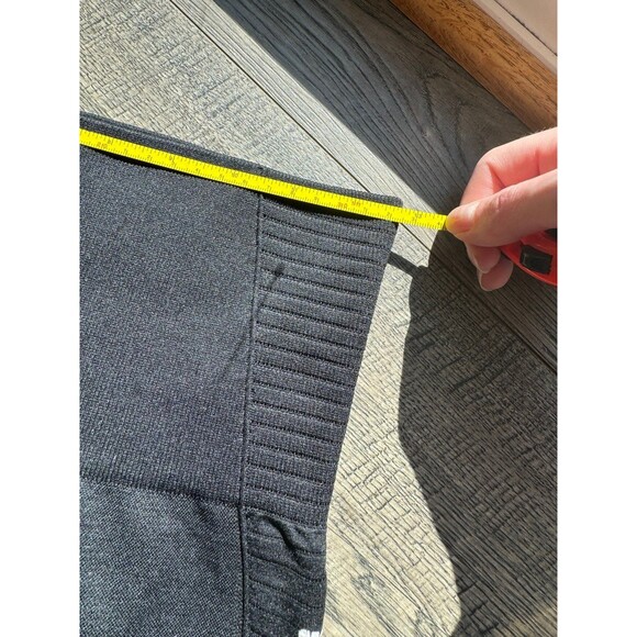 Gymshark Woman's Leggings XS High Rise Compression Stretch Active Yoga Black - Picture 4 of 4